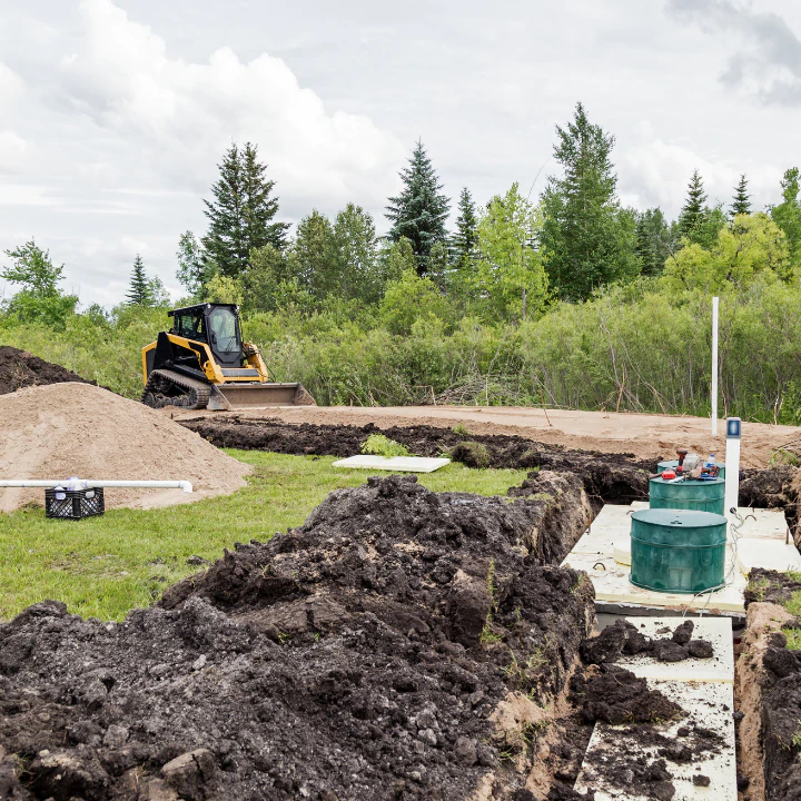 ongoing septic system installation